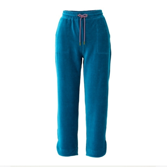 Matilda Jane blue textured crop pants - Picture 1 of 12